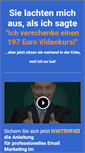 Mobile Screenshot of email-marketing-aber-richtig.com