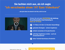 Tablet Screenshot of email-marketing-aber-richtig.com